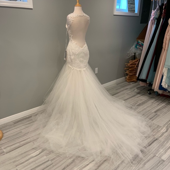 WTOO 14700 “Giselle” light nude/ivory size 10 NWT - Picture 5 of 11